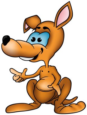 Kangaroo clipart