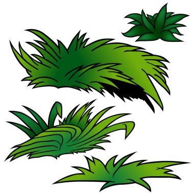 Grass Set clipart