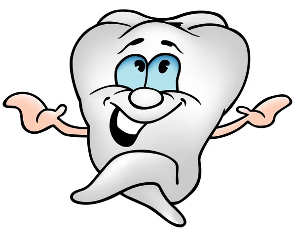 Sitiing δόντι — Διανυσματικό Αρχείο