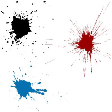 Ink Splats clipart