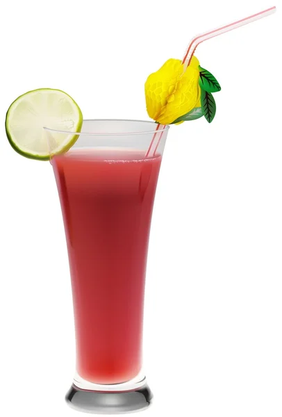 Bebida "Sueño rojo " — Vector de stock