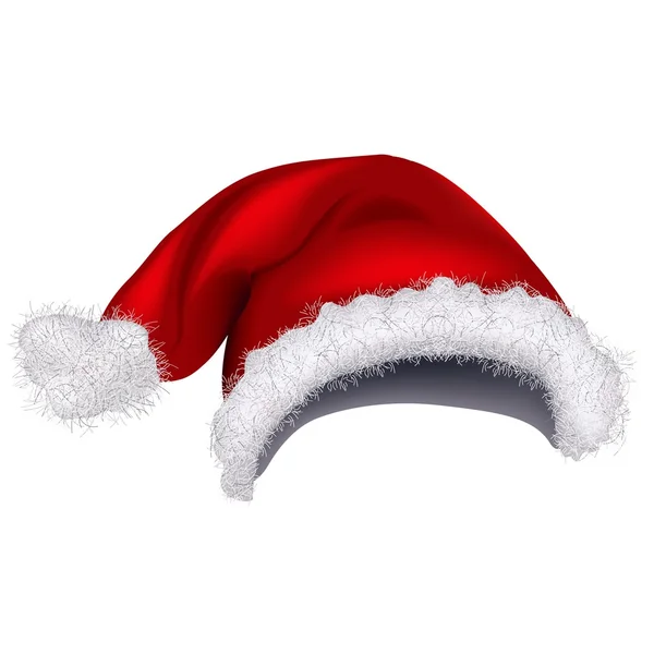 圣诞老人帽子 — 图库矢量图片