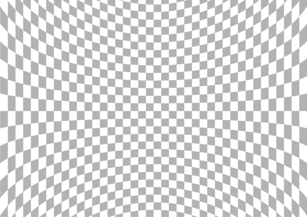 Spherical Checkered Background — Stock Vector