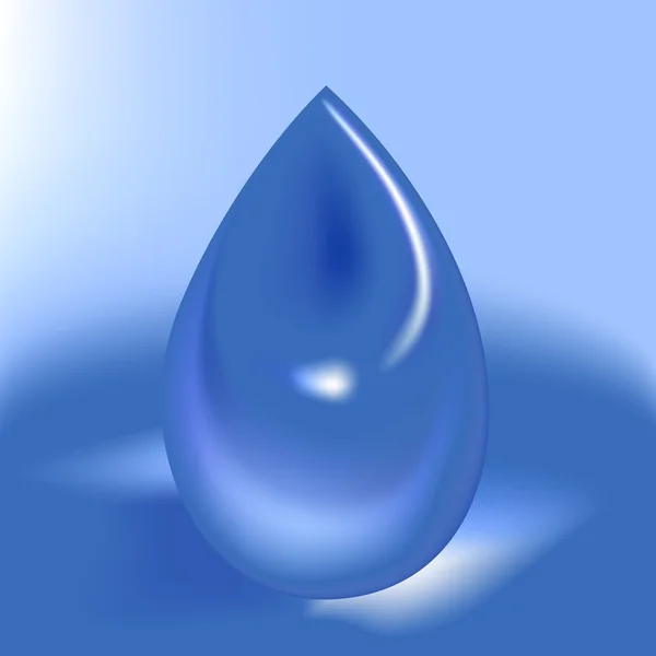 Picătură de apă — Vector de stoc