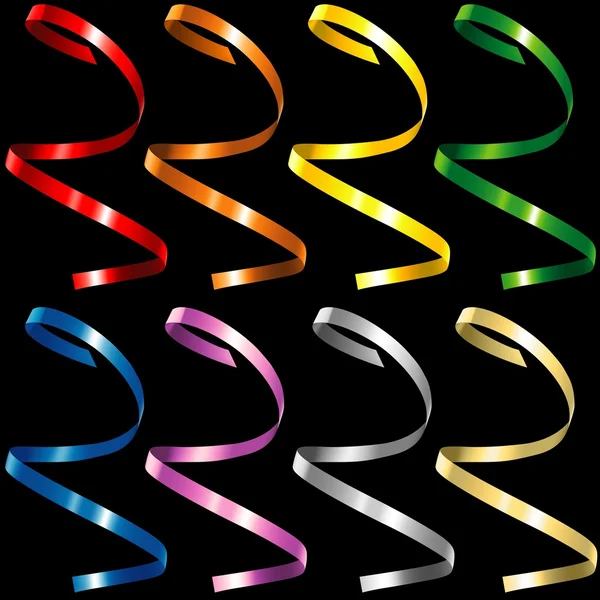Confettis colorés — Image vectorielle