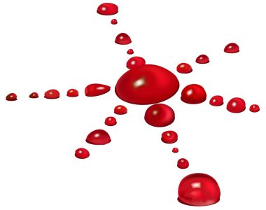 Blood Drops clipart