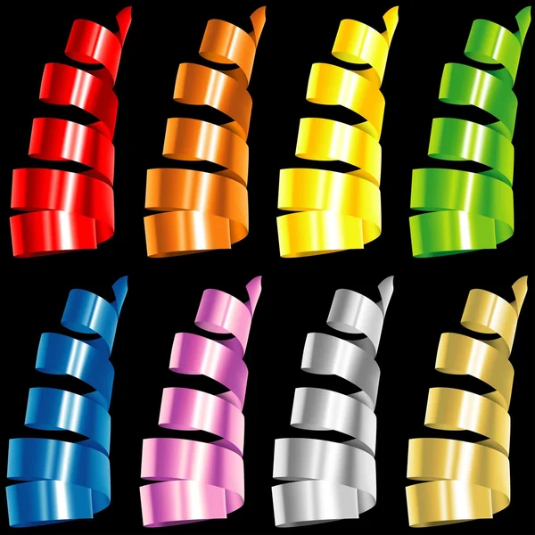 Цветные конфетти — стоковый вектор