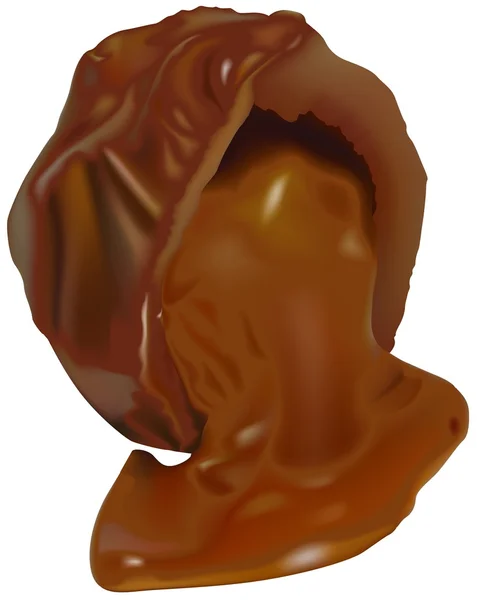 Choklad godis — Stock vektor