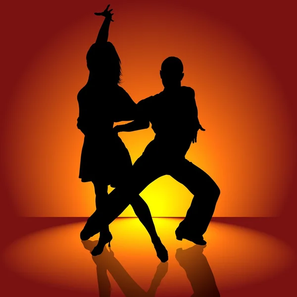 Baile latino — Archivo Imágenes Vectoriales