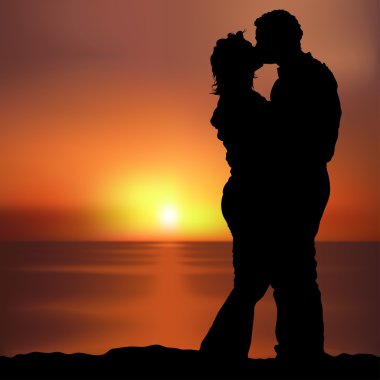 Sunset Lovers clipart