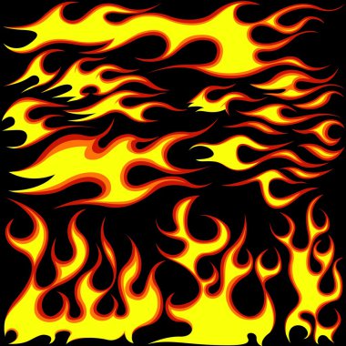 Flames clipart