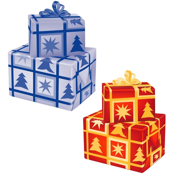 Χριστουγεννιάτικα δώρα — Διανυσματικό Αρχείο
