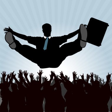 Success Businessman clipart