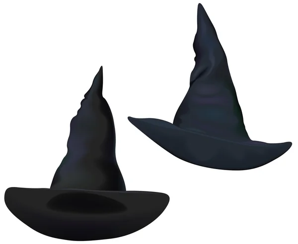 Čarodějnice klobouk — Stockový vektor