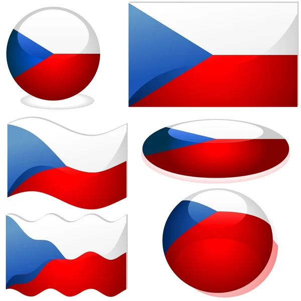 Republiken Tjeckien — Stock vektor