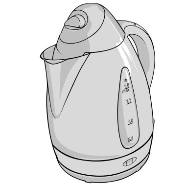 Kettle clipart