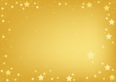 Gold Stars Background clipart