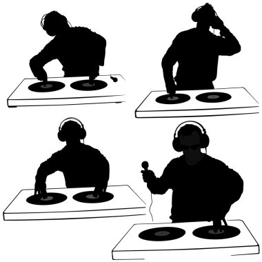 Disk Jockey clipart