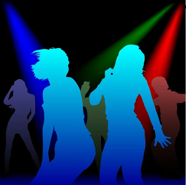 Taneční večírek — Stockový vektor