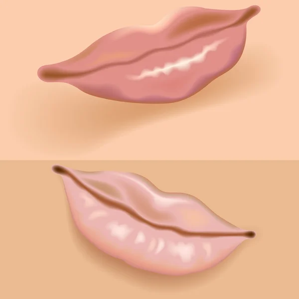 Lippen — Stockvektor