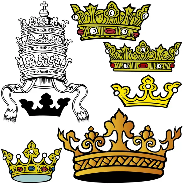 Királyi korona — Stock Vector