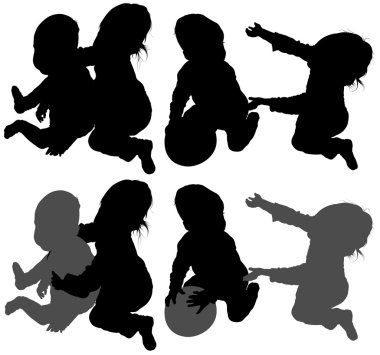 Two Kids clipart