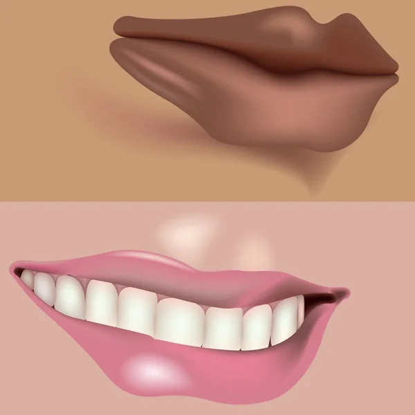 Lèvres — Image vectorielle