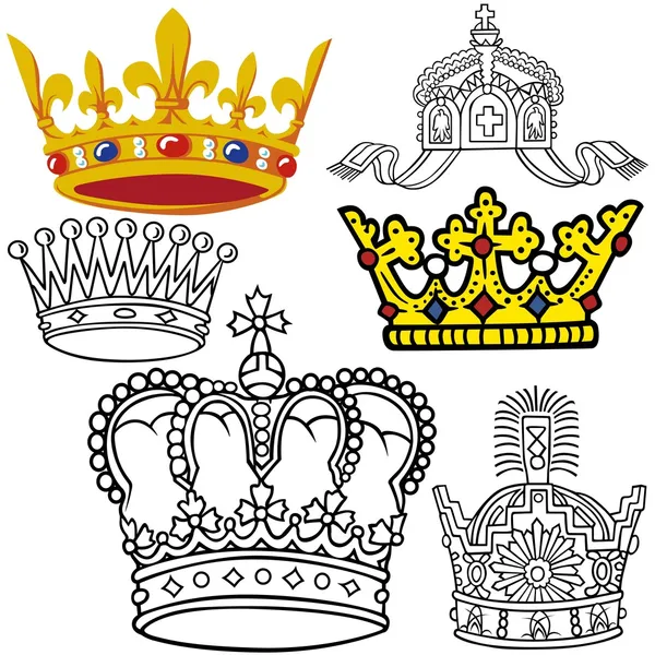 Coroa Real —  Vetores de Stock