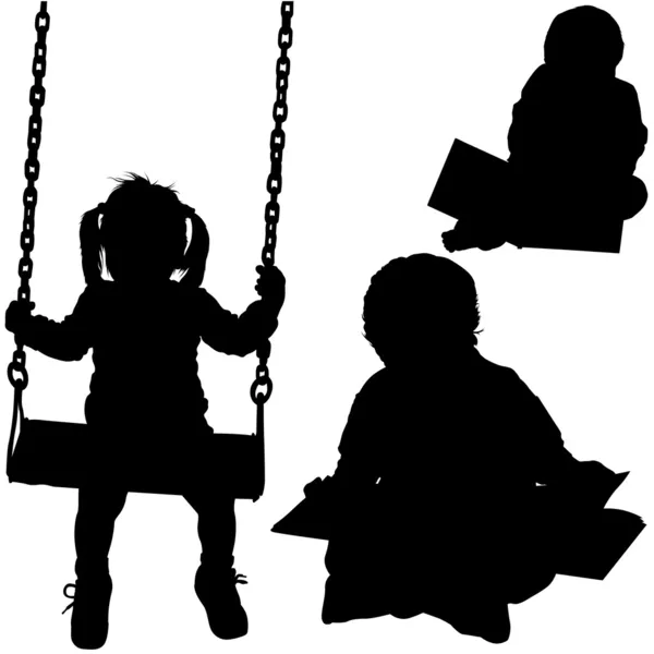 Preschoolers — Stockový vektor