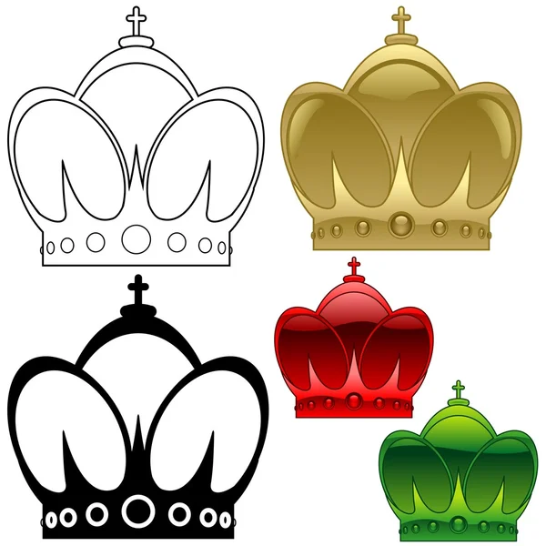 Royal Crown — Stock Vector