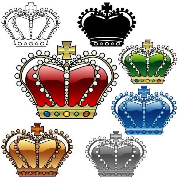 Royal Crown — Stock Vector