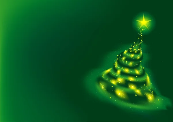 Árbol de Navidad verde — Archivo Imágenes Vectoriales