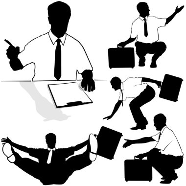 Success Businessman clipart