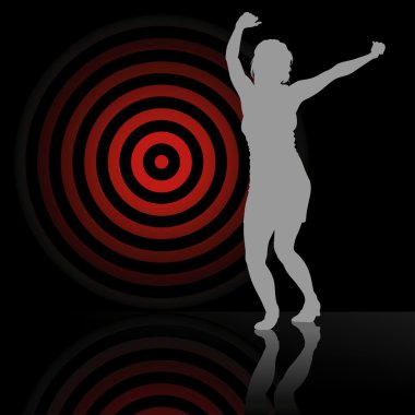 Dancing Girl clipart