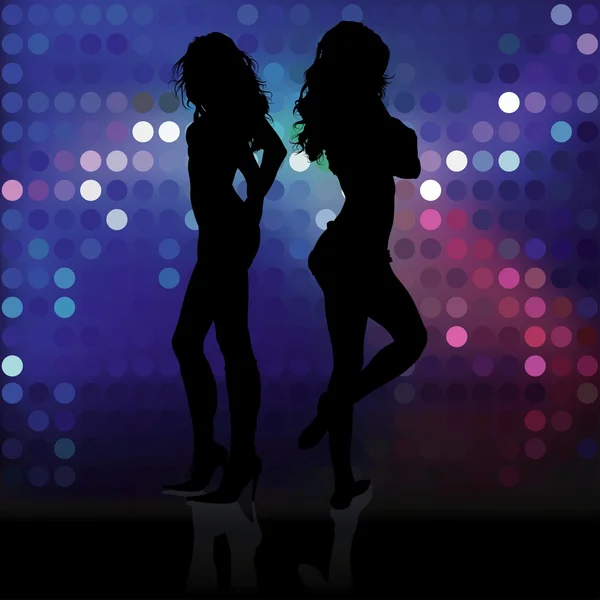 Showgirls — Image vectorielle