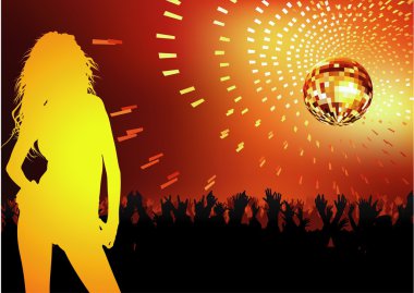 Disco Dance Party clipart