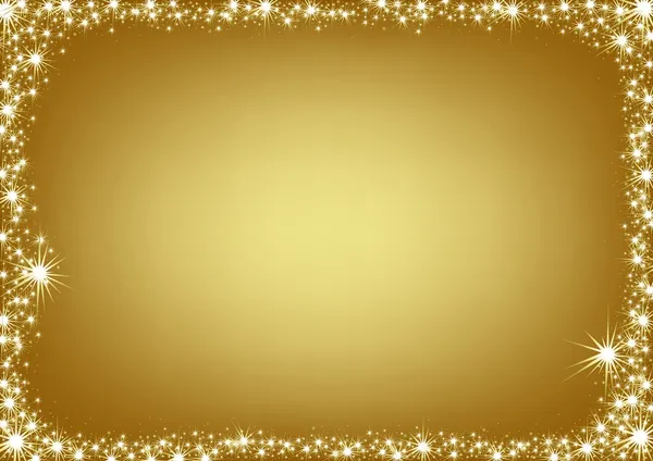 Altın christmas köpüklü — Stok Vektör