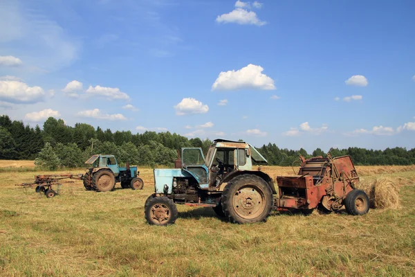 Tractores. Imagen de stock