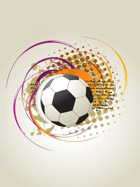 Football art vectoriel — Image vectorielle