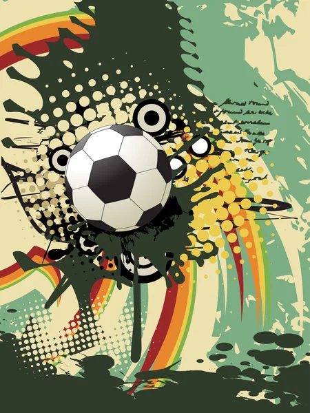 Ποδόσφαιρο διανυσματική τέχνη — Διανυσματικό Αρχείο