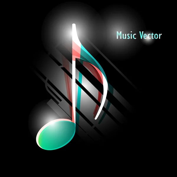 Fond de musique vectorielle — Image vectorielle
