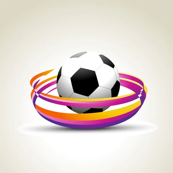 Football vectoriel — Image vectorielle