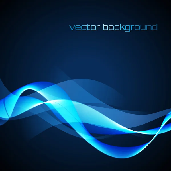 Vector neon wave — Stock Vector