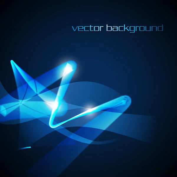 Vector blue background — Stock Vector