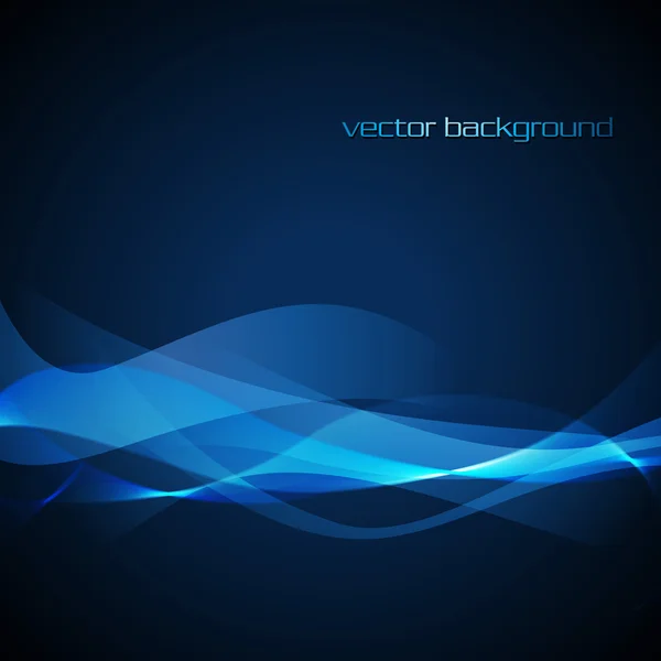 Vector blue wave — Stock Vector