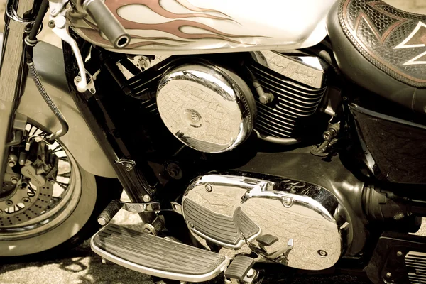 Motocykl blask — Zdjęcie stockowe