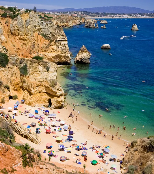 Rocha do Algarve - costa em Portugal — Fotografia de Stock