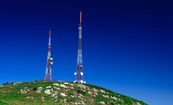 Wieża radiowo-telewizyjna — Zdjęcie stockowe