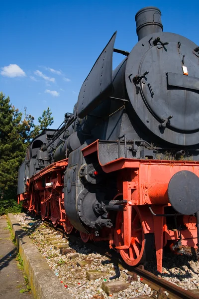 Vecchia locomotiva — Foto Stock