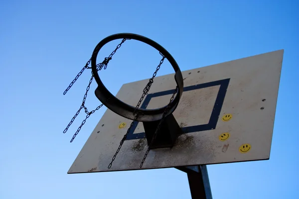 Basketbal čisté — Stock fotografie